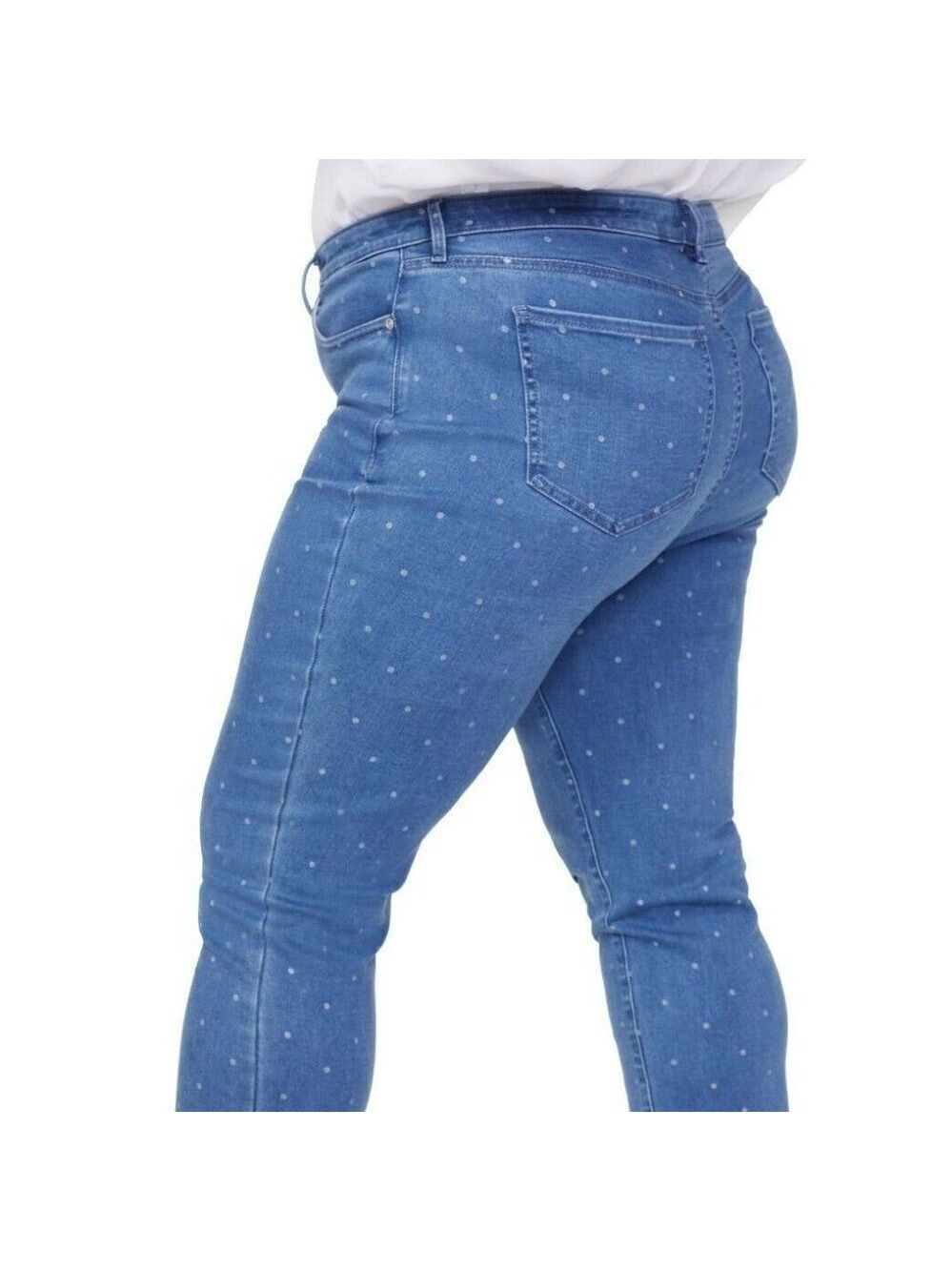 Curves 360 by NYDJ Slim Straight Ankle Jeans - Picture 4 of 4